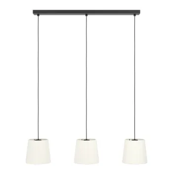 Eglo Febres fekete függesztett lámpa (EG-901263) E27 3 izzós IP20