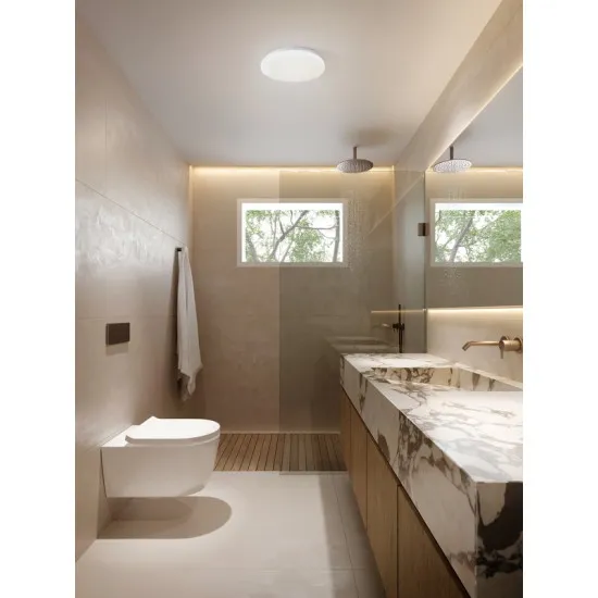 Eglo Frania-IP fehér fürdőszobai LED mennyezeti lámpa (EG-902077) LED 1 izzós IP44