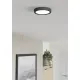 Eglo Fueva 6 fekete LED mennyezeti lámpa (EG-901297) LED 1 izzós IP20