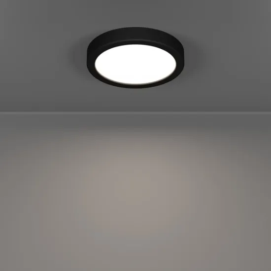 Eglo Fueva 6 fekete LED mennyezeti lámpa (EG-901297) LED 1 izzós IP20