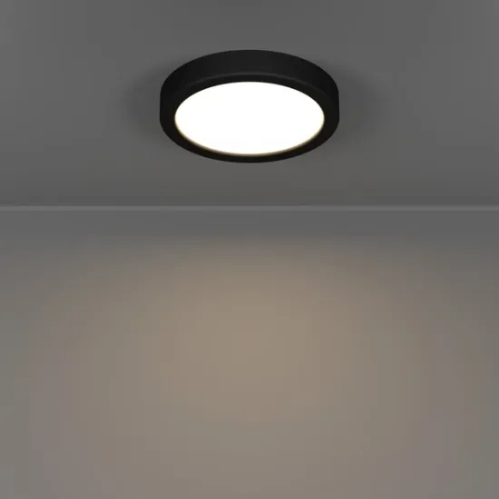 Eglo Fueva 6 fekete LED mennyezeti lámpa (EG-901297) LED 1 izzós IP20