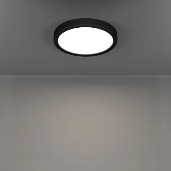 Eglo Fueva 6 fekete LED mennyezeti lámpa (EG-901298) LED 1 izzós IP20