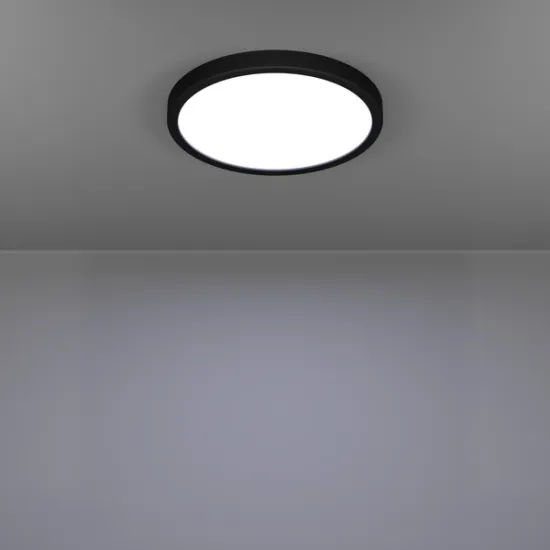 Eglo Fueva 6 fekete LED mennyezeti lámpa (EG-901299) LED 1 izzós IP20