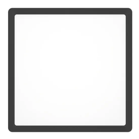 Eglo Fueva 6 fekete LED mennyezeti lámpa (EG-901304) LED 1 izzós IP20