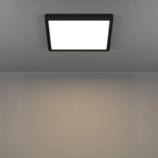 Eglo Fueva 6 fekete LED mennyezeti lámpa (EG-901304) LED 1 izzós IP20