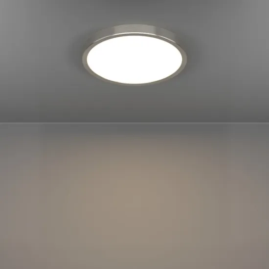 Eglo Fueva 6 matt nikkel LED mennyezeti lámpa (EG-901317) LED 1 izzós IP20