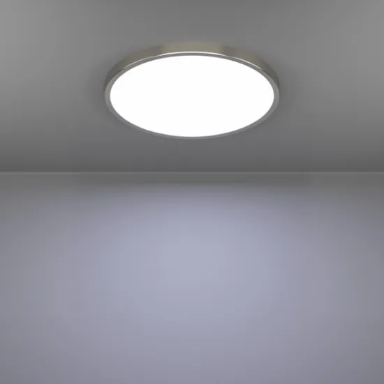 Eglo Fueva 6 matt nikkel LED mennyezeti lámpa (EG-901318) LED 1 izzós IP20