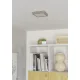 Eglo Fueva 6 matt nikkel LED mennyezeti lámpa (EG-901319) LED 1 izzós IP20