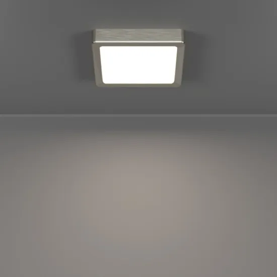 Eglo Fueva 6 matt nikkel LED mennyezeti lámpa (EG-901319) LED 1 izzós IP20