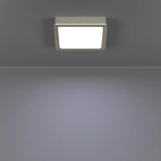 Eglo Fueva 6 matt nikkel LED mennyezeti lámpa (EG-901319) LED 1 izzós IP20