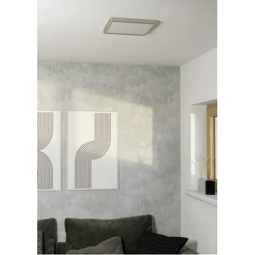 Eglo Fueva 6 matt nikkel LED mennyezeti lámpa (EG-901322) LED 1 izzós IP20