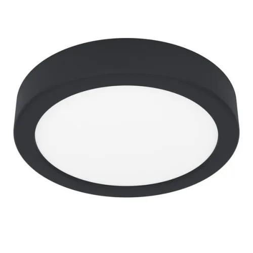 Eglo Fueva 6 fekete fürdőszobai LED mennyezeti lámpa (EG-901324) LED 1 izzós IP44