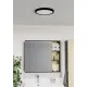 Eglo Fueva 6 fekete fürdőszobai LED mennyezeti lámpa (EG-901326) LED 1 izzós IP44