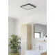 Eglo Fueva 6 fekete fürdőszobai LED mennyezeti lámpa (EG-901331) LED 1 izzós IP44