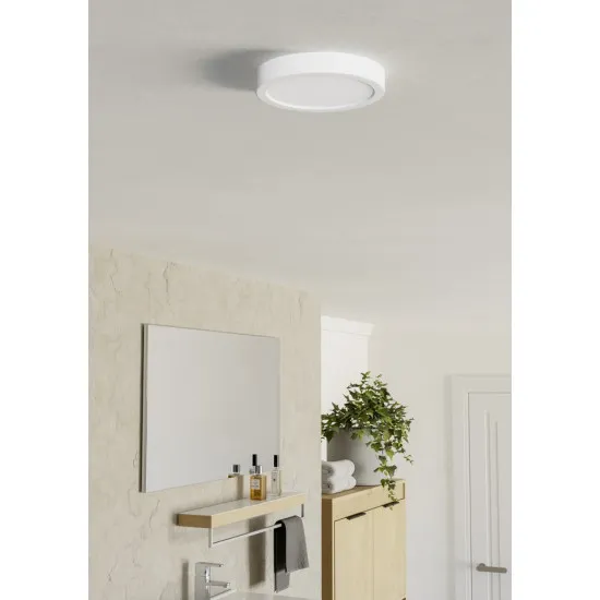 Eglo Fueva 6 fehér fürdőszobai LED mennyezeti lámpa (EG-901332) LED 1 izzós IP44