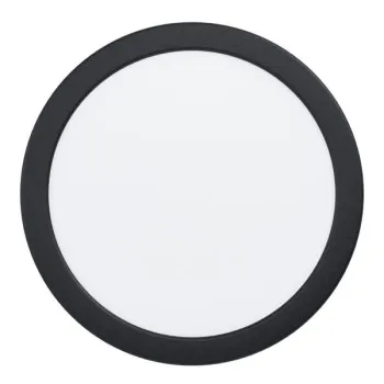 Eglo Fueva 6 fekete LED mennyezetbe építhető lámpa (EG-901389) LED 1 izzós IP20