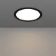 Eglo Fueva 6 fekete LED mennyezetbe építhető lámpa (EG-901389) LED 1 izzós IP20