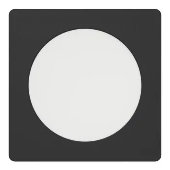 Eglo Fueva 6 fekete LED mennyezetbe építhető lámpa (EG-901391) LED 1 izzós IP20