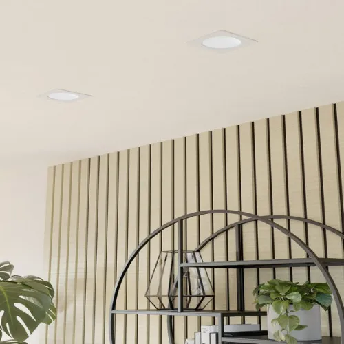 Eglo Fueva 6 fehér LED mennyezetbe építhető lámpa (EG-901399) LED 1 izzós IP20