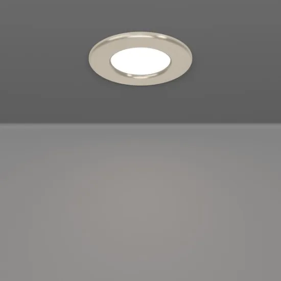 Eglo Fueva 6 matt nikkel LED mennyezetbe építhető lámpa (EG-901404) LED 1 izzós IP20