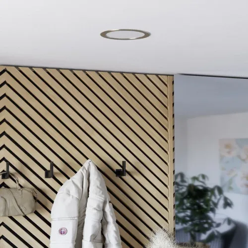 Eglo Fueva 6 matt nikkel LED mennyezetbe építhető lámpa (EG-901406) LED 1 izzós IP20