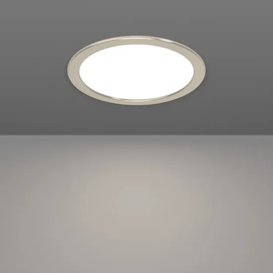 Eglo Fueva 6 matt nikkel LED mennyezetbe építhető lámpa (EG-901407) LED 1 izzós IP20