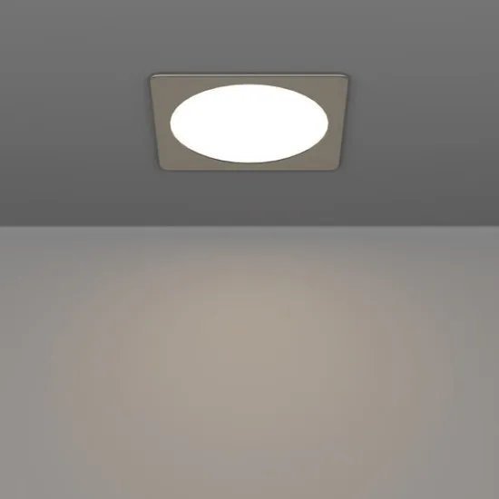 Eglo Fueva 6 matt nikkel LED mennyezetbe építhető lámpa (EG-901409) LED 1 izzós IP20