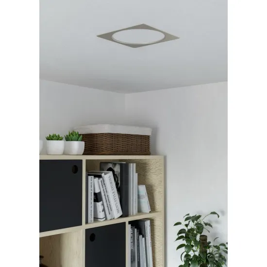 Eglo Fueva 6 matt nikkel LED mennyezetbe építhető lámpa (EG-901411) LED 1 izzós IP20