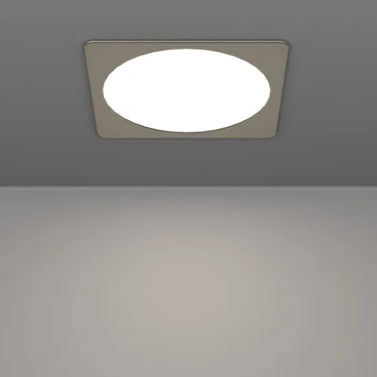 Eglo Fueva 6 matt nikkel LED mennyezetbe építhető lámpa (EG-901411) LED 1 izzós IP20