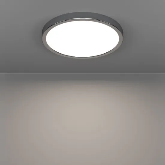 Eglo Fueva 6 króm fürdőszobai LED mennyezeti lámpa (EG-901764) LED 1 izzós IP44