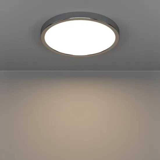 Eglo Fueva 6 króm fürdőszobai LED mennyezeti lámpa (EG-901764) LED 1 izzós IP44