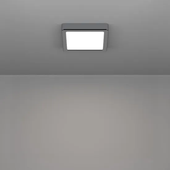 Eglo Fueva 6 króm fürdőszobai LED mennyezeti lámpa (EG-901765) LED 1 izzós IP44