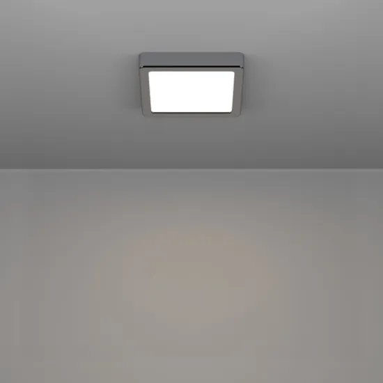 Eglo Fueva 6 króm fürdőszobai LED mennyezeti lámpa (EG-901765) LED 1 izzós IP44