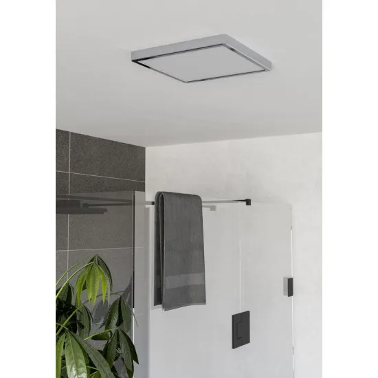 Eglo Fueva 6 króm fürdőszobai LED mennyezeti lámpa (EG-901767) LED 1 izzós IP44