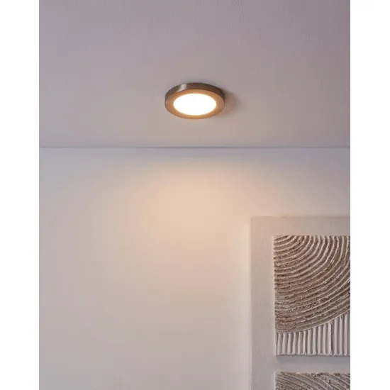 Eglo Fueva Flex matt nikkel LED mennyezetbe építhető lámpa (EG-900933) LED 1 izzós IP20