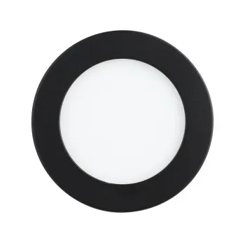 Eglo Fueva Flex fekete LED mennyezetbe építhető lámpa (EG-900934) LED 1 izzós IP20