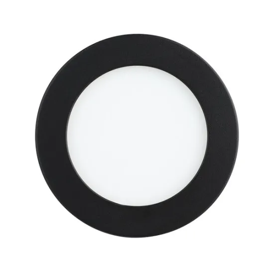 Eglo Fueva Flex fekete LED mennyezetbe építhető lámpa (EG-900934) LED 1 izzós IP20