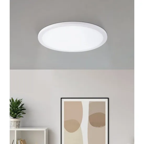 Eglo Fueva Flex fehér LED mennyezetbe építhető lámpa (EG-98865) LED 1 izzós IP20
