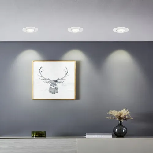 Eglo Gedrez fehér LED mennyezetbe építhető lámpa szett (EG-300187) LED 10 izzós IP20