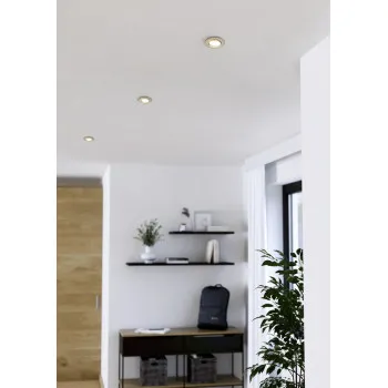 Eglo Gedrez matt nikkel LED mennyezetbe építhető lámpa szett (EG-300193) LED 3 izzós IP20