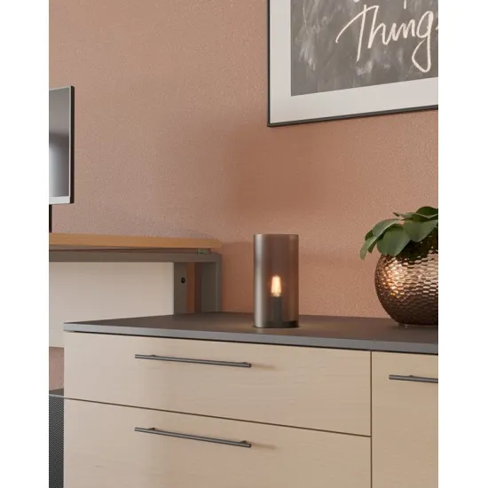 Eglo Geo homokszínű asztali lámpa (EG-901067) E14 1 izzós IP20