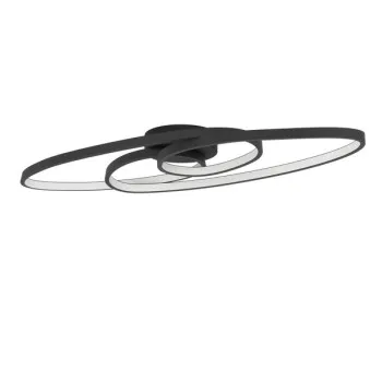 Eglo Gianella fekete LED mennyezeti lámpa (EG-900947) LED 1 izzós IP20