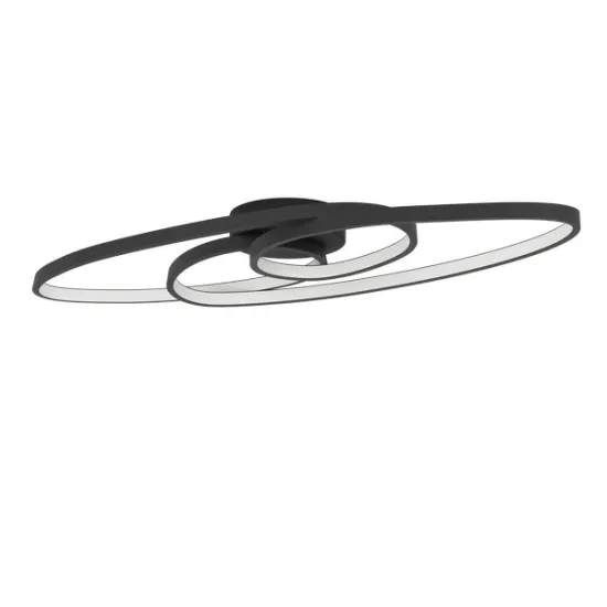 Eglo Gianella fekete LED mennyezeti lámpa (EG-900947) LED 1 izzós IP20