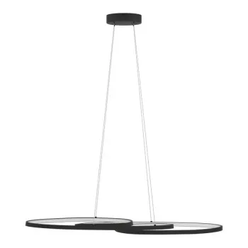 Eglo Gianella fekete LED függesztett lámpa (EG-900948) LED 1 izzós IP20