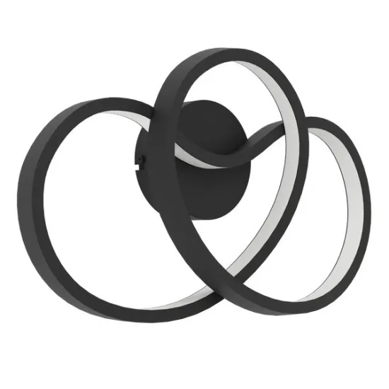 Eglo Gianella fekete LED fali lámpa (EG-900949) LED 1 izzós IP20