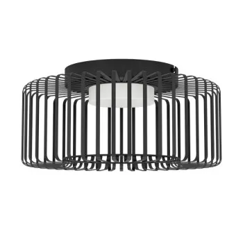 Eglo Ginestrone-Z fekete LED mennyezeti lámpa (EG-900722) LED 1 izzós IP20