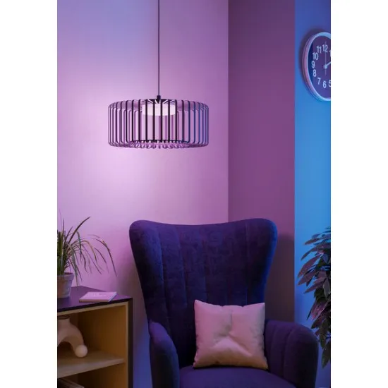 Eglo Ginestrone-Z fekete LED függesztett lámpa (EG-900723) LED 1 izzós IP20