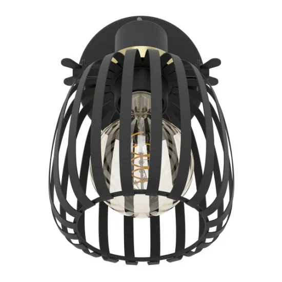 Eglo Girona fekete fali spotlámpa (EG-900661) E27 1 izzós IP20