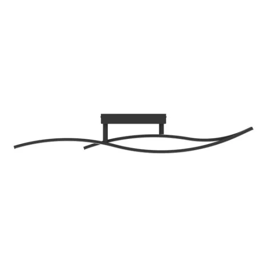 Eglo Grisolia fekete LED mennyezeti lámpa (EG-901206) LED 1 izzós IP20