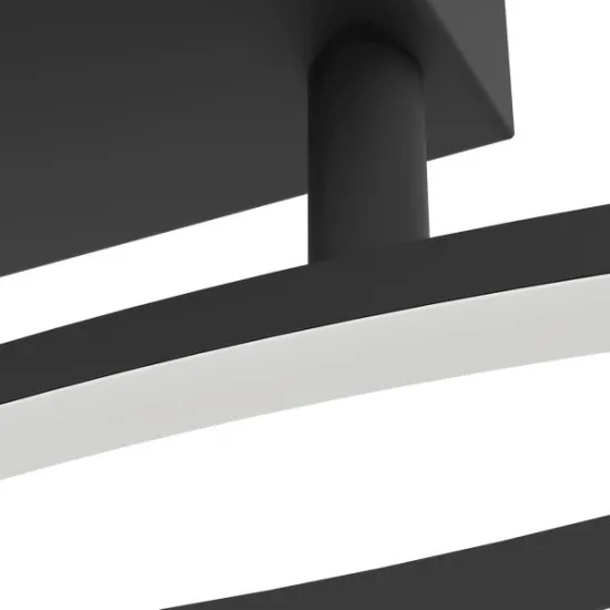 Eglo Grisolia fekete LED mennyezeti lámpa (EG-901206) LED 1 izzós IP20